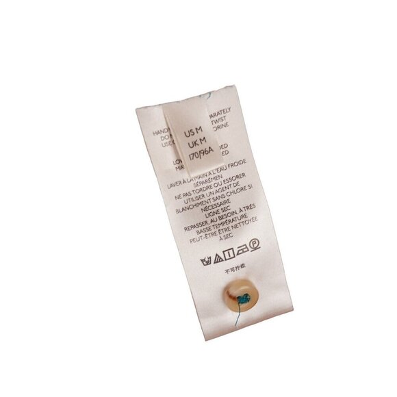 Pilcro Plaid Button-Up Blouse With Ruffle Detail‎ & Pocket - Size M - Picture 12 of 13